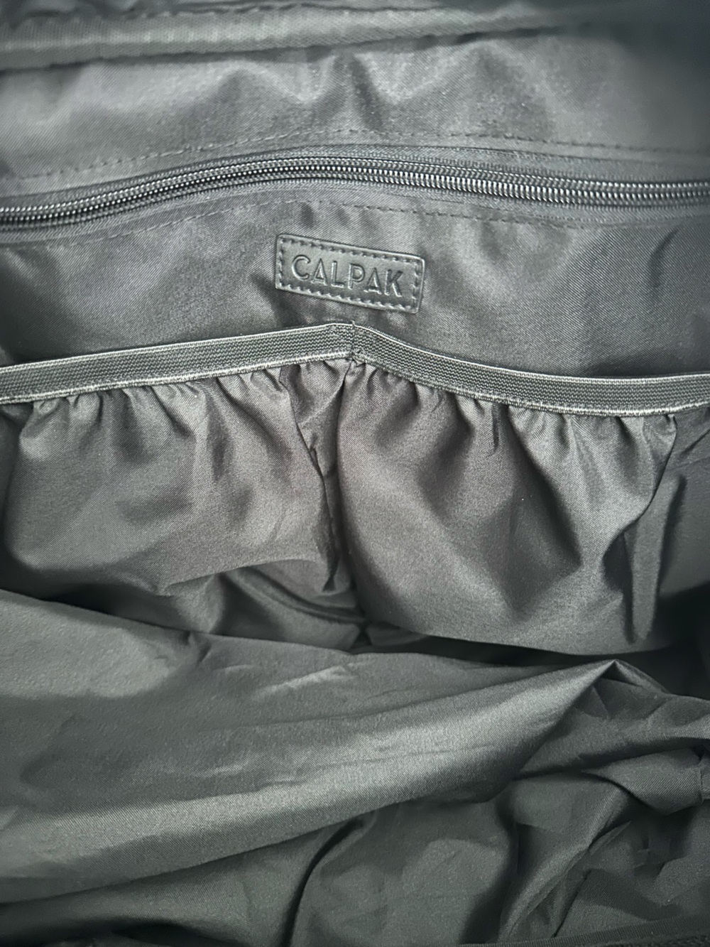 CALPAK Luka Duffel Travel Bag in Gray GUC Top Rated Travel Bag Retails $138 - Picture 12 of 15